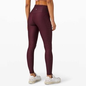 Lululemon | Mapped Out High Rise Tight 28" *Camo Size 4
